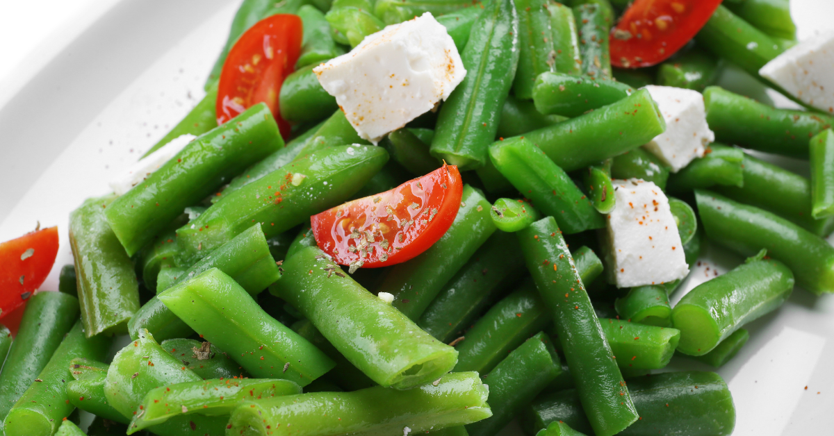 Zöldbab saláta - vegán alaprecept 