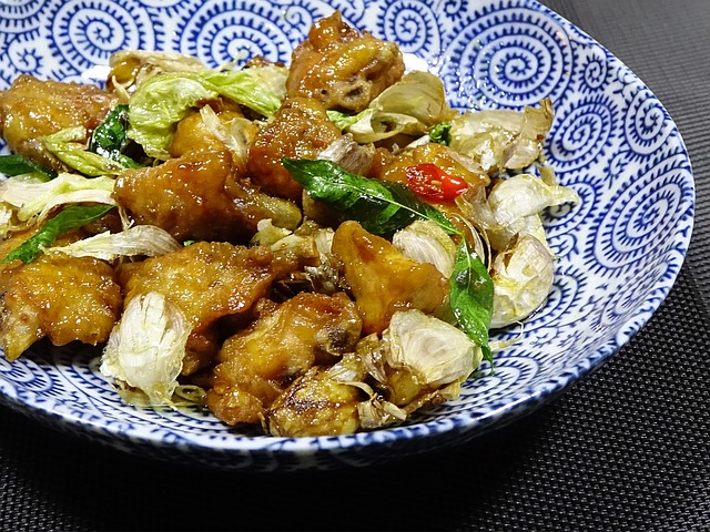 Kínai zöldséges csirke