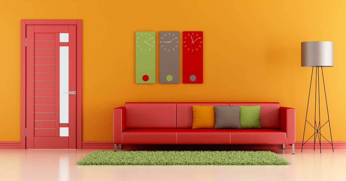 Színek a lakásban - színek hatása a lakberendezésben