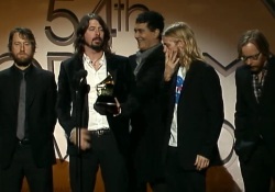 A Foo Fighters rockbanda öt Grammyt gyűjtött be