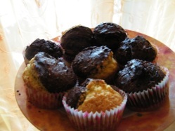 Boci muffin - egészséges tízóraira való!