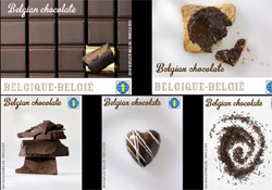 Csokoládé ízű és illatú bélyeget ad ki a belga posta