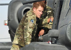 Harry herceg hazatért Afganisztánból