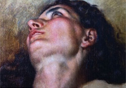 Arca lett Courbet női szeméremtestet ábrázoló világhírű festményének