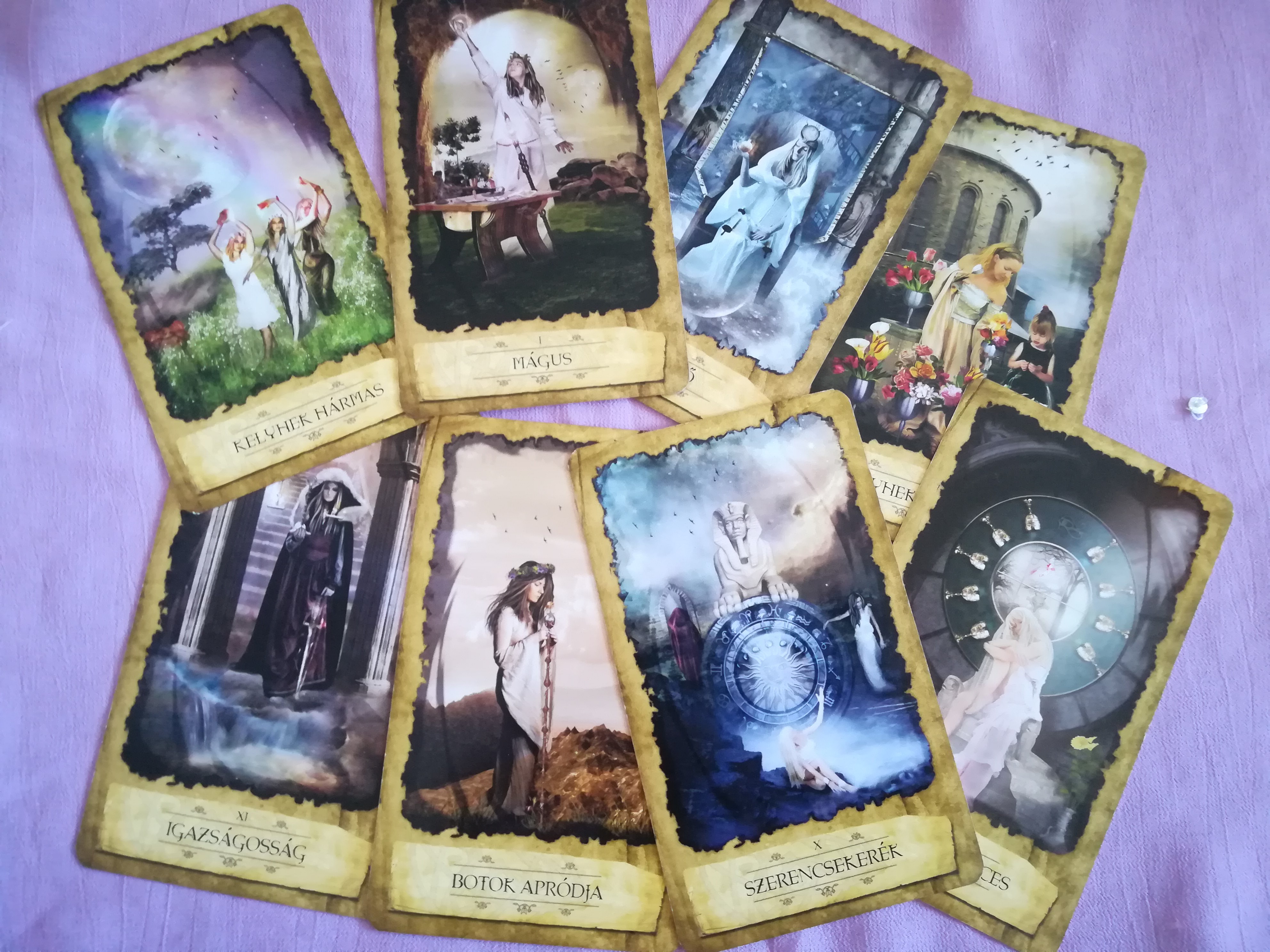 A misztikus Tarot kártya