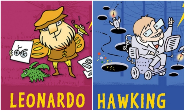 Leonardóval és Hawkinggal nyit az új könyvsorozat